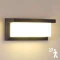 Brilagi - LED Aplique para exterior con sensor BRICKY LED/12W/230V antracita IP54