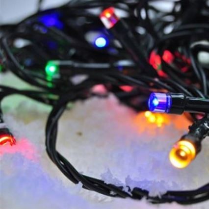 BRILAGI - LED cadena de luces navideñas para exterior 150 LEDs/8 funciones 18 m IP44 multicolor