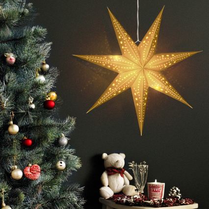 BRILAGI - LED decoración navideña LED/2xAA 60 cm estrella