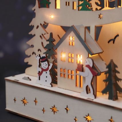 BRILAGI - LED decoración navideña LED/2xAA árbol de Navidad