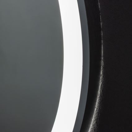 Brilagi - Espejo de baño con calefacción integrada y retroiluminación LED regulable ALU PRO LED/18W/230V, Ø 60 cm, 3000/4000/6500K, IP44, cromo mate, CRI 90