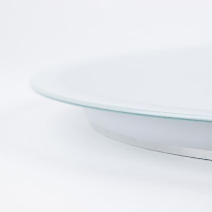 Brilagi - Espejo de baño LED BERNATE LED/19W/230V Ø 60 cm plateado IP44 CRI 90 regulable + CCT (temperatura de color ajustable)