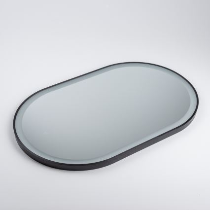 Brilagi - Espejo de baño LED CANZO LED/25W/230V 50x80 cm negro IP44 CRI 90 regulable + CCT