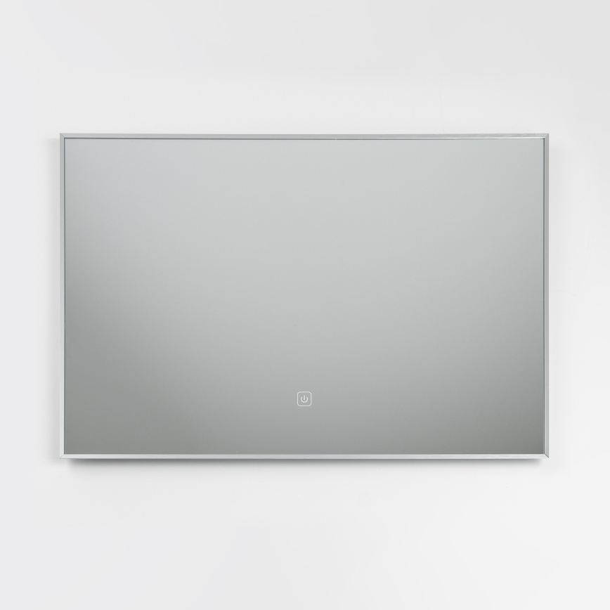 Brilagi - Espejo de baño LED DESIO LED/20W/230V 40x60 cm plateado IP44 CRI 90 regulable + CCT