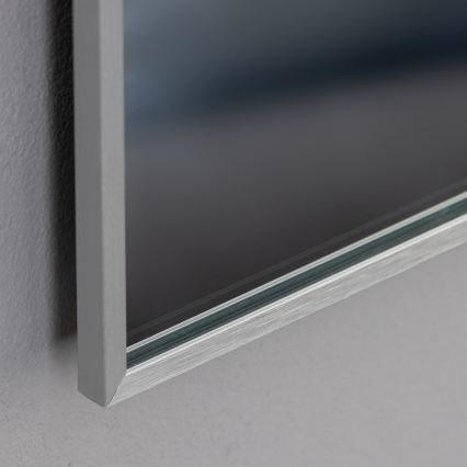 Brilagi - Espejo de baño LED DESIO LED/20W/230V 40x60 cm plateado IP44 CRI 90 regulable + CCT