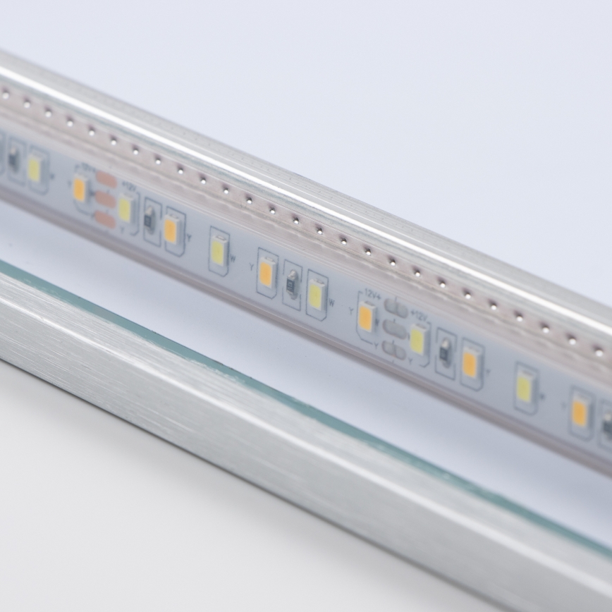 BRILAGI - Espejo de baño LED DESIO LED/24W/230V 60x60 cm plateado IP44 CRI 90 regulable + CCT