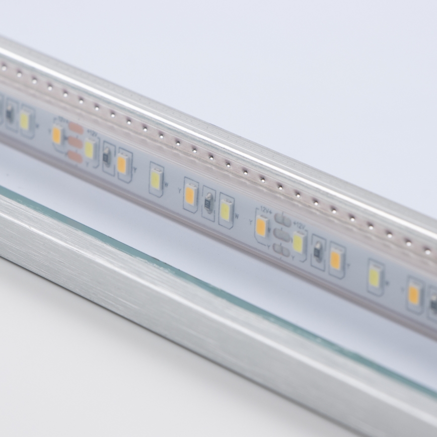 Brilagi - Espejo de baño LED DESIO LED/30W/230V 60x90 cm acabado plateado IP44 CRI 90 regulable + CCT