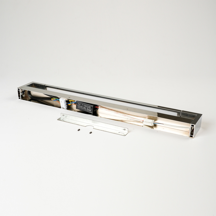 Brilagi - Luz LED para espejo de baño AQUA LINE LED/18W/230V 60 cm IP44 cromo brillante CRI 90