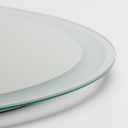 Brilagi - Espejo de baño con calefacción LED AVA PRO LED/18,5W/230V diámetro 60 cm IP44 IRC 90 regulable + CCT