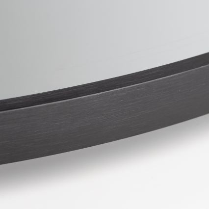 Brilagi - Espejo de baño LED VERESE LED/19W/230V Ø 60 cm negro IP44 IRC 90 regulable + CCT