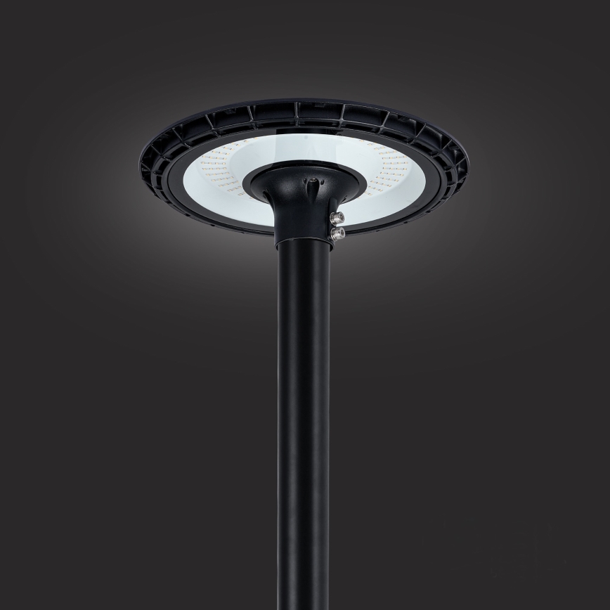 Brilagi - Lámpara LED de alumbrado público para exterior con poste de 3 m URBANSPARK LED/60W/230V, negro, IP65