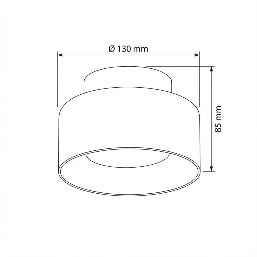 Brilagi - LED Foco direccional AURA LUX 1xGX53/30W/230V Ø 13 cm dorado