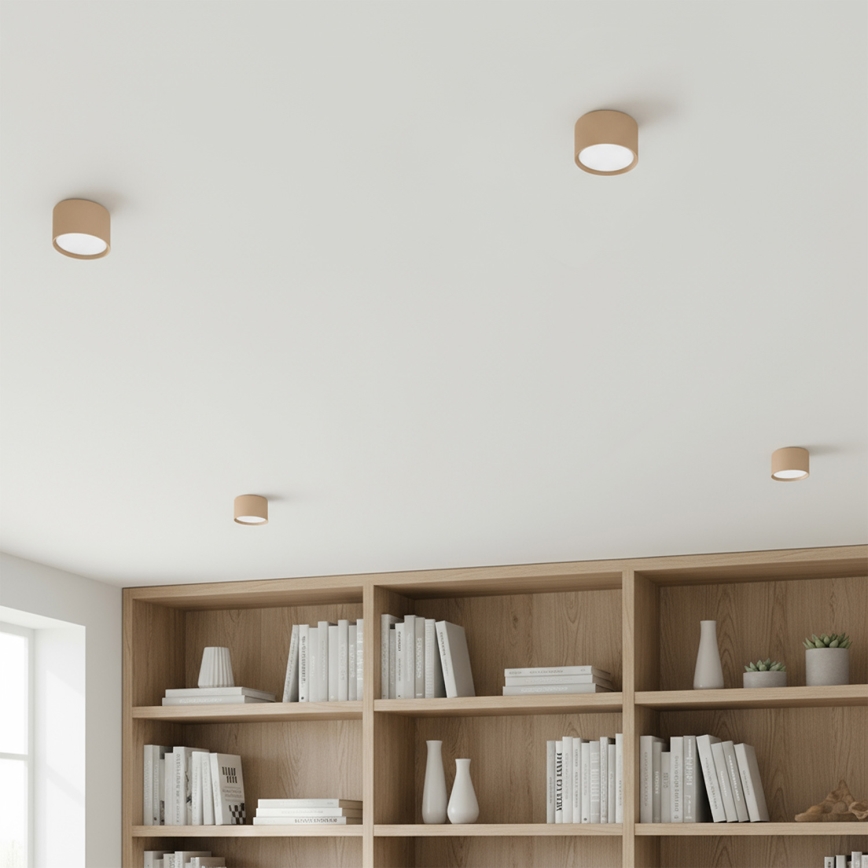Brilagi - LED Foco direccional SMOOTH 1xGX53/15W/230V beige