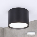 BRILAGI - LED Foco empotrable para baño SMOOTH 1xGX53/15W/230V 60x82 mm negro IP54