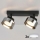 Brilagi - LED Foco orientable AURA LUX 2xGX53/30W/230V negro/ahumado