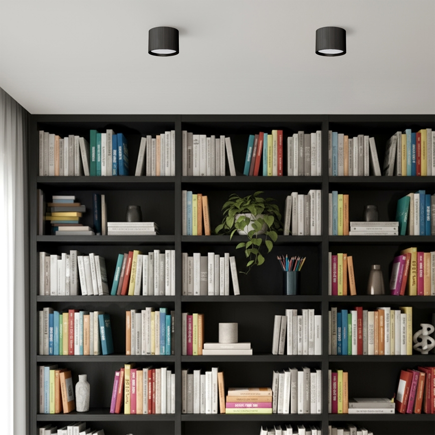 BRILAGI - LED Foco orientable STRIPY 1xGX53/15W/230V 60x82 mm negro