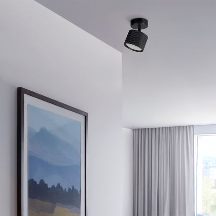 BRILAGI - LED Foco orientable STRIPY 1xGX53/15W/230V pr. 82 mm negro