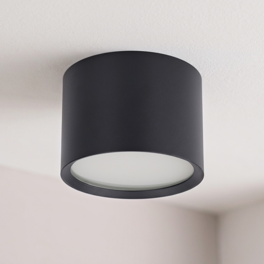 BRILAGI - LED Foco empotrable para baño SMOOTH 1xGX53/15W/230V 60x82 mm negro IP54