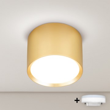 Brilagi - LED Foco SMOOTH 1xGX53/15W/230V, acabado dorado