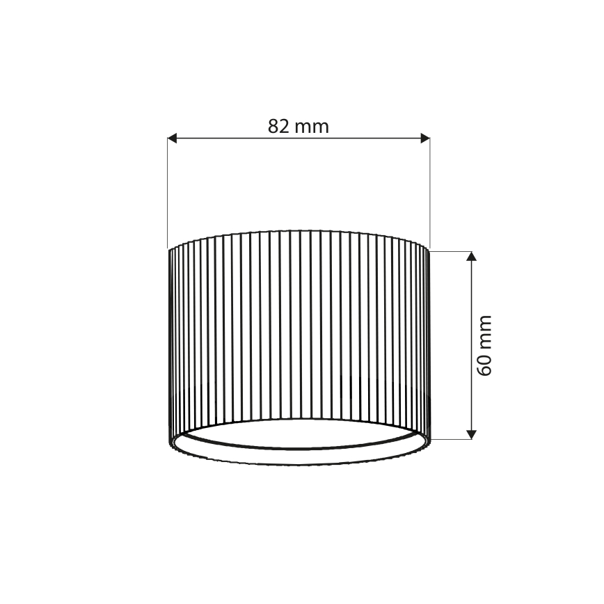 Brilagi - LED Foco STRIPY 1xGX53/15W/230V beige