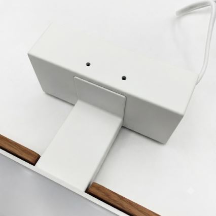 BRILAGI - Iluminación LED para espejo de baño 3 en 1 WOODY MIRROR LED/15W/230V 80 cm IP44 blanco/roble cerezo