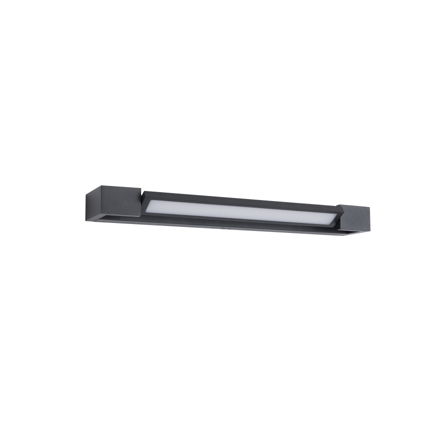 Brilagi - Iluminación LED para espejo de baño AQUA LINE LED/12W/230V 45 cm IP44 negra CRI 90