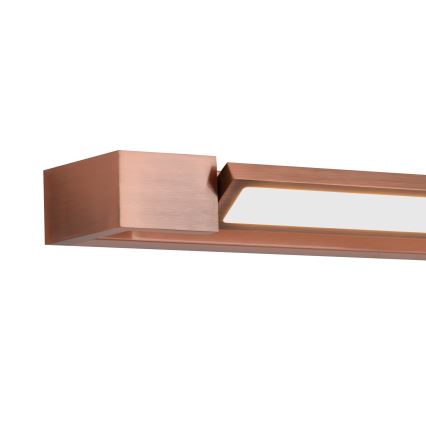 Brilagi - Iluminación LED para espejo de baño AQUA LINE LED/18W/230V 60 cm IP44 bronce CRI 90