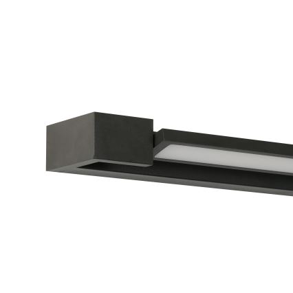 Brilagi - Iluminación LED para espejo de baño AQUA LINE LED/18W/230V 60 cm IP44 negro CRI 90