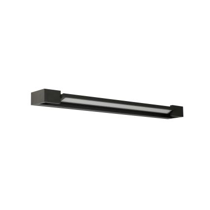 Brilagi - Iluminación LED para espejo de baño AQUA LINE LED/18W/230V 60 cm IP44 negro CRI 90