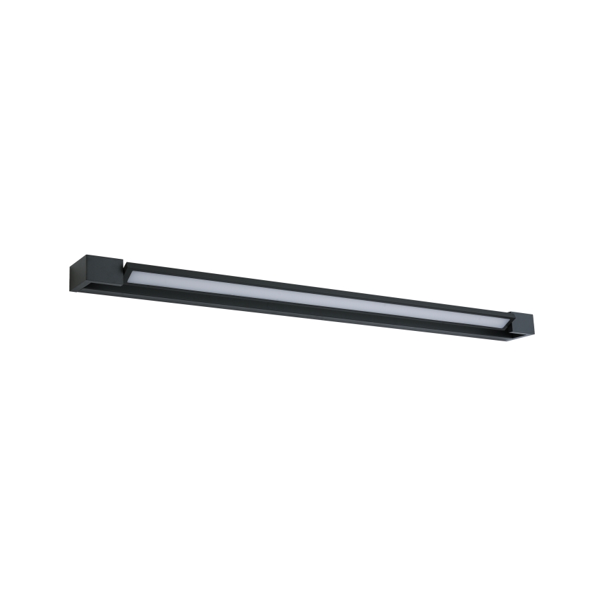 Brilagi - Iluminación LED para espejo de baño AQUA LINE LED/24W/230V 90 cm IP44 negro CRI 90