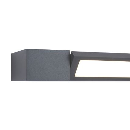 Brilagi - Iluminación LED para espejo de baño AQUA LINE LED/36W/230V 120 cm IP44 antracita CRI 90