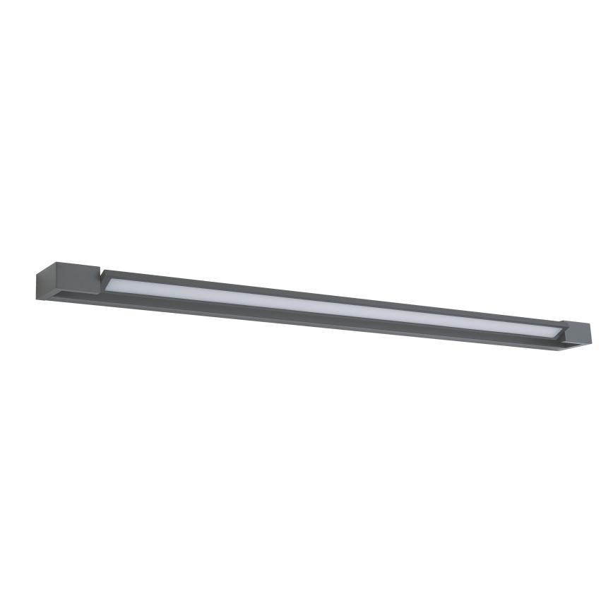 Brilagi - Iluminación LED para espejo de baño AQUA LINE LED/36W/230V 120 cm IP44 antracita CRI 90