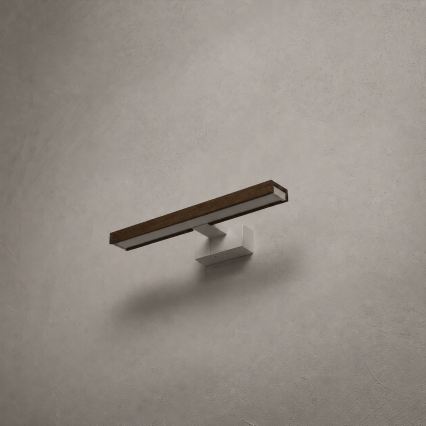 Brilagi - Iluminación LED para espejo de baño WOODY MIRROR 3 en 1 LED/8W/230V 40 cm IP44 blanco/roble