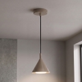BRILAGI - LED Lámpara colgante con cable CONE SINGLE 1xGX53/15W/230V beige