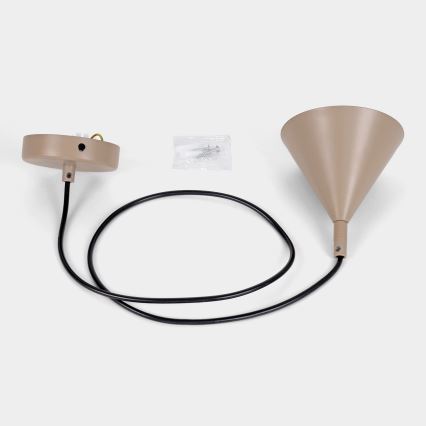BRILAGI - LED Lámpara colgante con cable CONE SINGLE 1xGX53/15W/230V beige