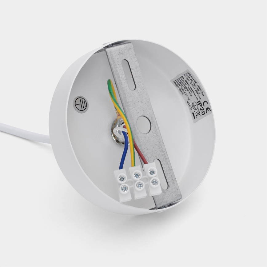 BRILAGI - LED Lámpara colgante con cable CONE SINGLE 1xGX53/15W/230V blanca