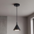 BRILAGI - LED Lámpara colgante con cable CONE SINGLE 1xGX53/15W/230V negra
