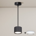 Brilagi - LED Lámpara colgante con cable STRIPY 1xGX53/15W/230V negra