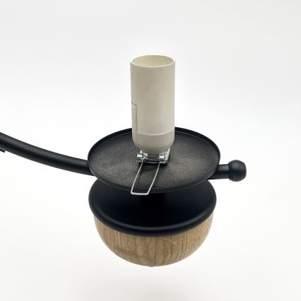 Brilagi - LED Lámpara colgante con cadena COTTAGE 3xE14/40W/230V haya/marrón