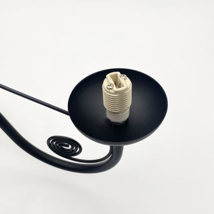 Brilagi - LED Lámpara colgante con cadena COTTAGE 3xG9/40W/230V negro/blanco