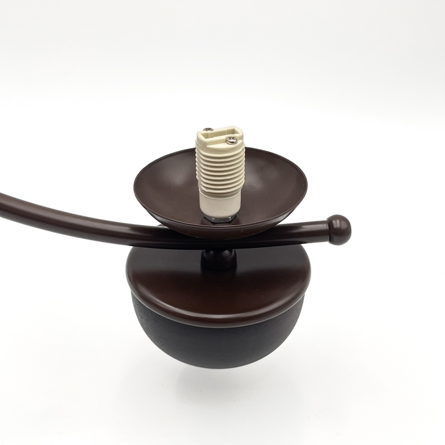 Brilagi - LED Lámpara colgante con cadena COTTAGE 5xG9/40W/230V roble/blanco