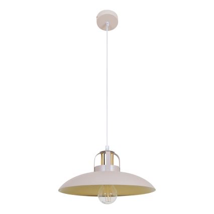 Brilagi - LED Lámpara colgante FLAMENGO 1xE27/60W/230V beige