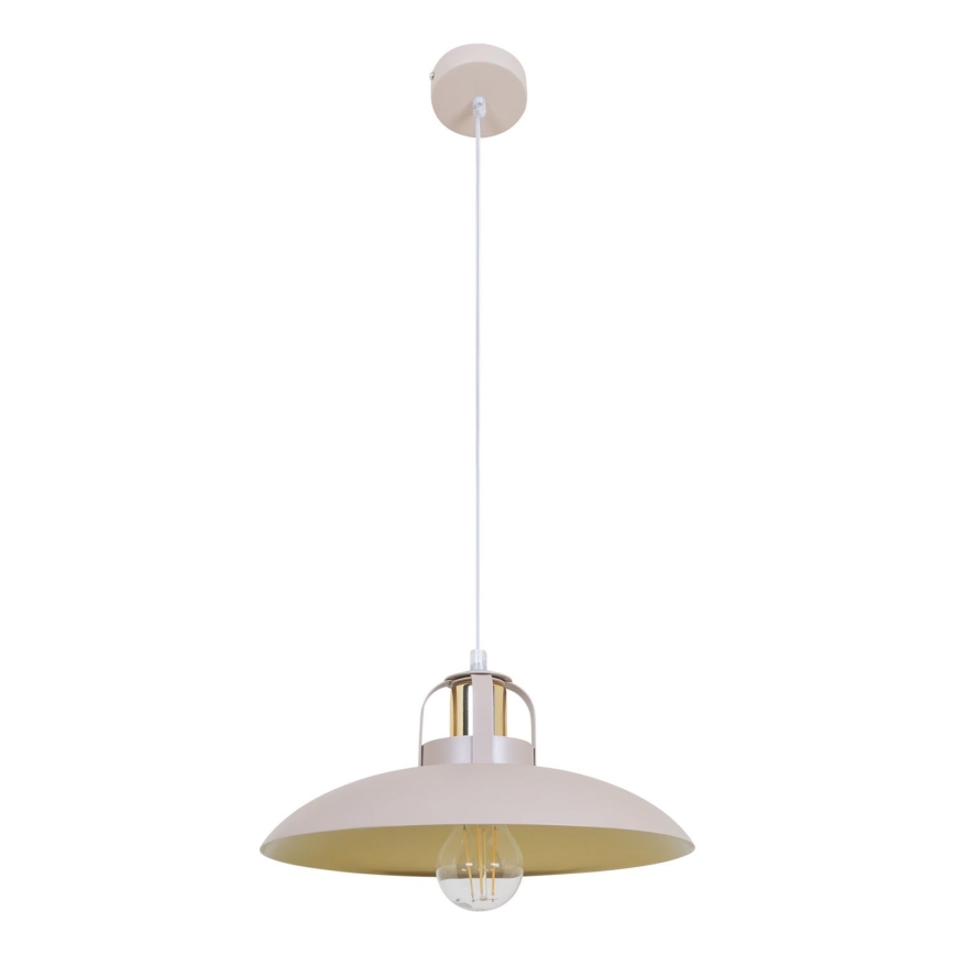 Brilagi - LED Lámpara colgante FLAMENGO 1xE27/60W/230V beige