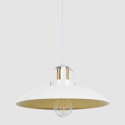 Brilagi - LED Lámpara colgante FLAMENGO 1xE27/60W/230V blanco