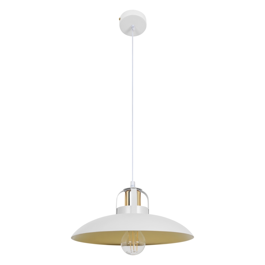 Brilagi - LED Lámpara colgante FLAMENGO 1xE27/60W/230V blanco