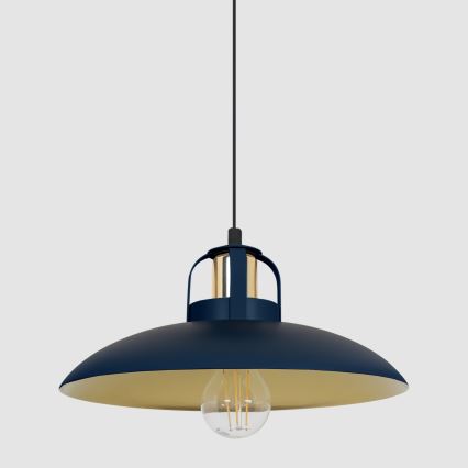 Brilagi - LED Lámpara colgante FLAMENGO 2xE27/60W/230V azul