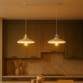 Brilagi - LED Lámpara colgante FLAMENGO 2xE27/60W/230V beige