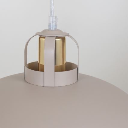 Brilagi - LED Lámpara colgante FLAMENGO 2xE27/60W/230V beige