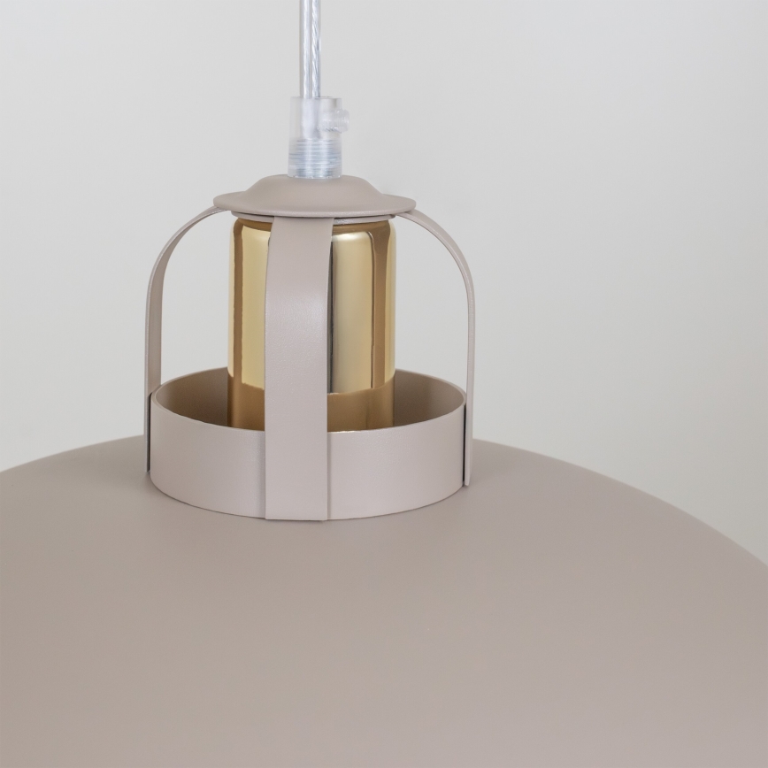 Brilagi - LED Lámpara colgante FLAMENGO 2xE27/60W/230V beige