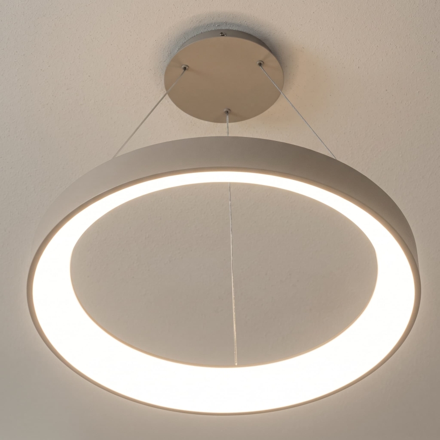 BRILAGI - LED Lámpara colgante regulable en cable FALCON II LED/99W/230V 3000-6500K Ø 60 cm beige + control remoto